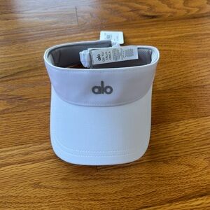 ALO Yoga White Visor Hat